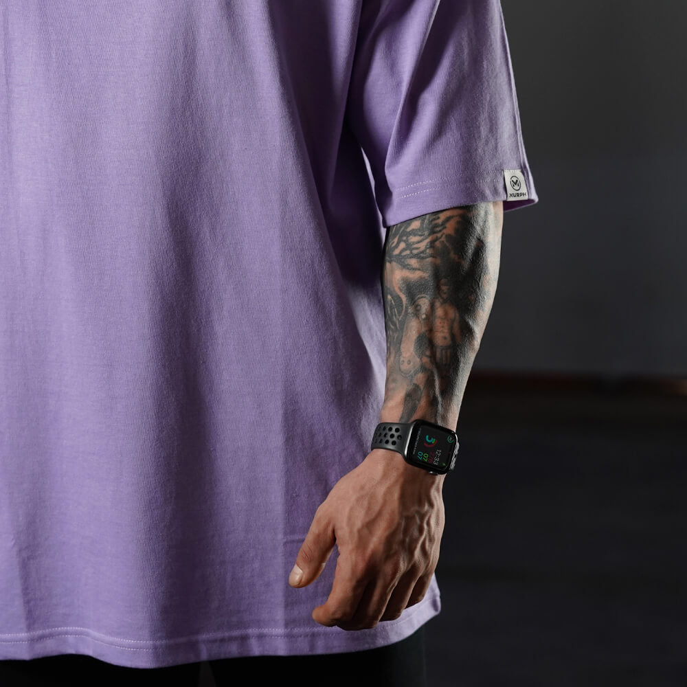 Polera Oversize Premium Murph - Lilac