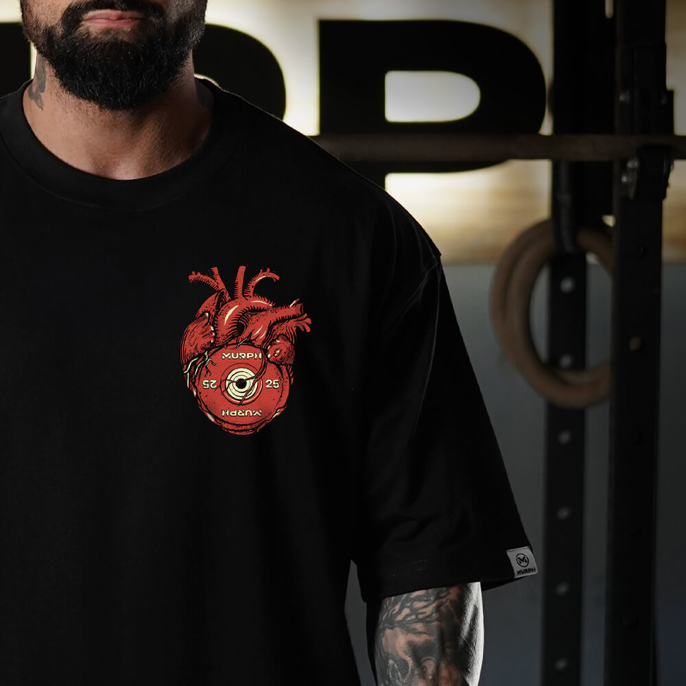 Polera Oversize PRO Passion & Blood - Black
