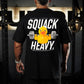 Polera Oversize SQUACK HEAVY - Negro