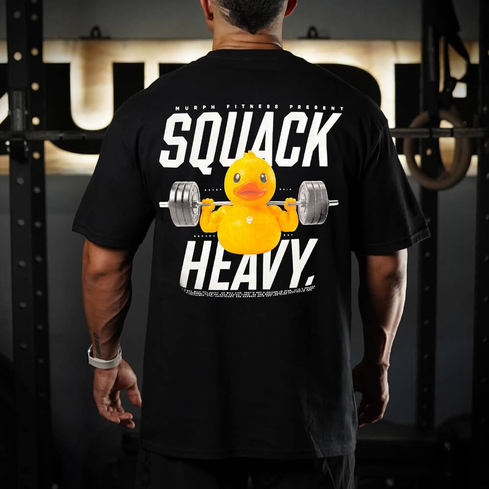 Polera Oversize SQUACK HEAVY - Negro