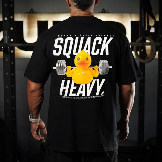 Polera Oversize SQUACK HEAVY - Negro
