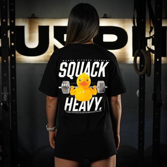 Polera Oversize SQUACK HEAVY - Negro