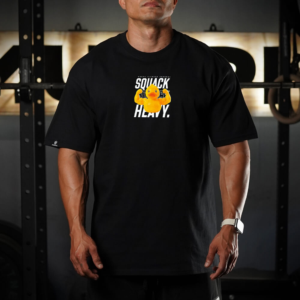 Polera Oversize SQUACK HEAVY - Negro