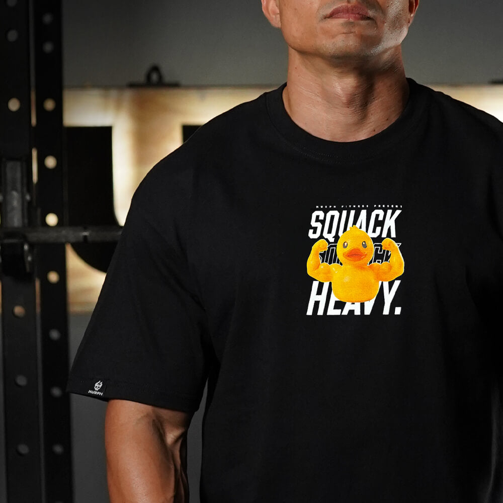 Polera Oversize SQUACK HEAVY - Negro