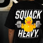Polera Oversize SQUACK HEAVY - Negro