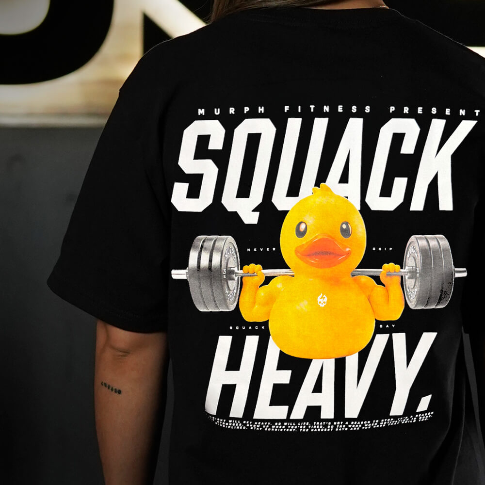 Polera Oversize SQUACK HEAVY - Negro
