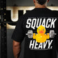 Polera Oversize SQUACK HEAVY - Negro