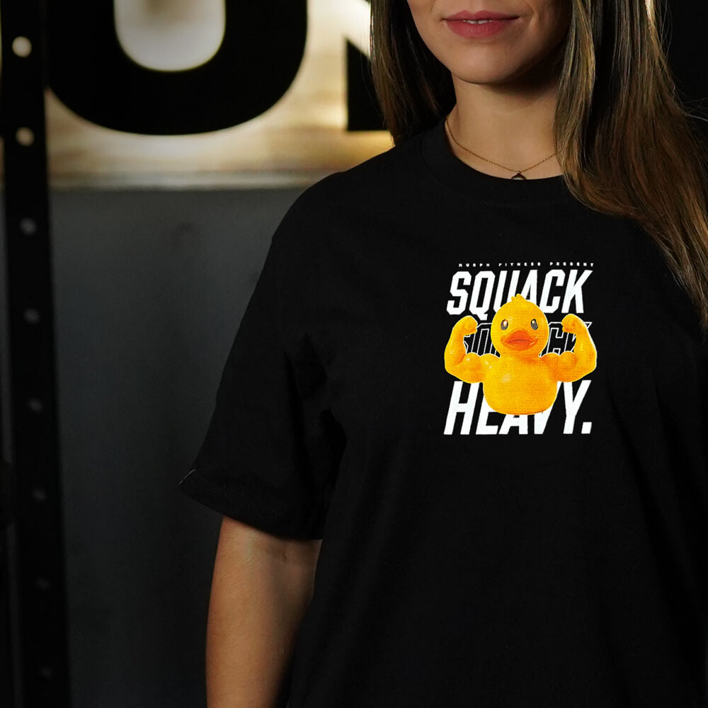 Polera Oversize SQUACK HEAVY - Negro