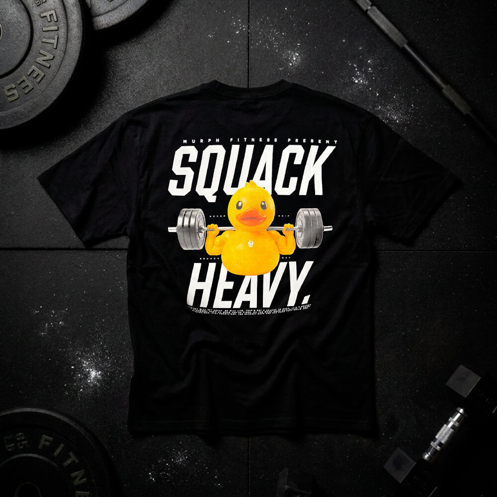 Polera Oversize SQUACK HEAVY - Negro