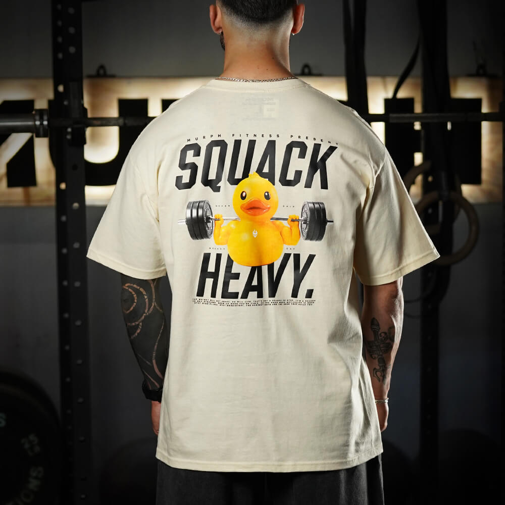 Polera Oversize SQUACK HEAVY - Sweet cream