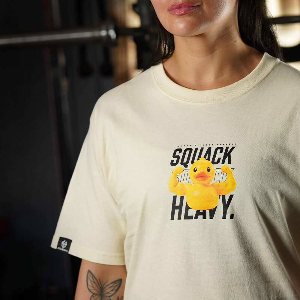 Polera Oversize SQUACK HEAVY - Sweet cream