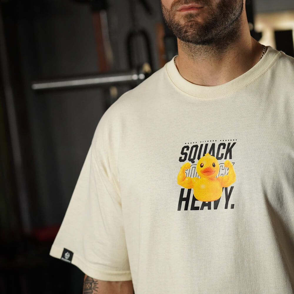Polera Oversize SQUACK HEAVY - Sweet cream