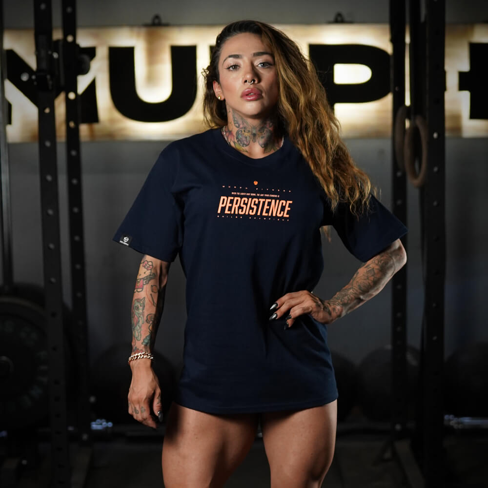 Polera Oversize PERSISTENCE - Navy
