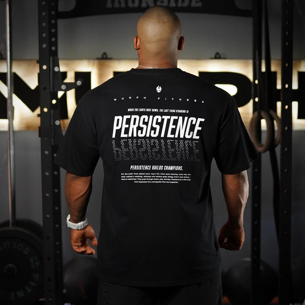 Polera Oversize PERSISTENCE - Negro