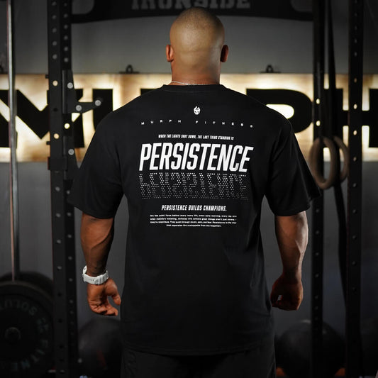 Polera Oversize PERSISTENCE - Negro