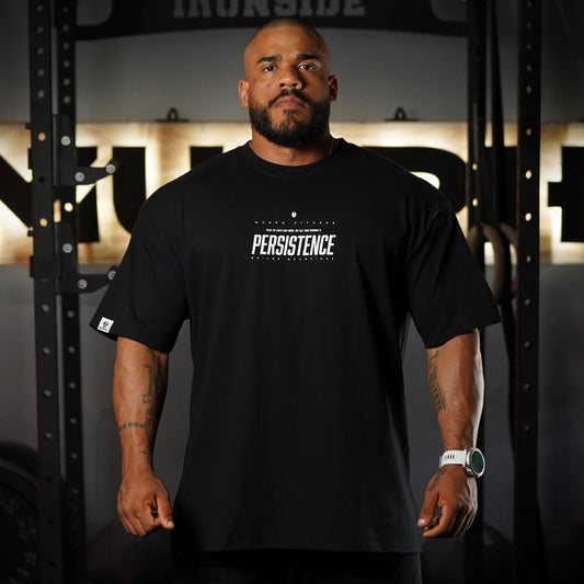 Polera Oversize PERSISTENCE - Negro