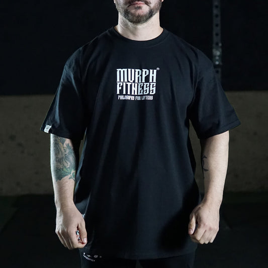 Polera Oversize Philosophy Of Lifters - Negro