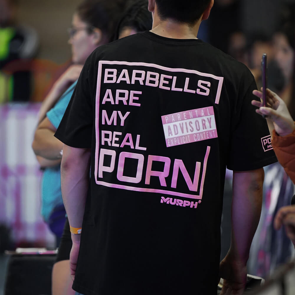 Polera Oversize Barbells Are My Real Porn - Negro