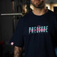 Polera Oversize PRESSURE IS A PRIVILEGE - Navy Blue