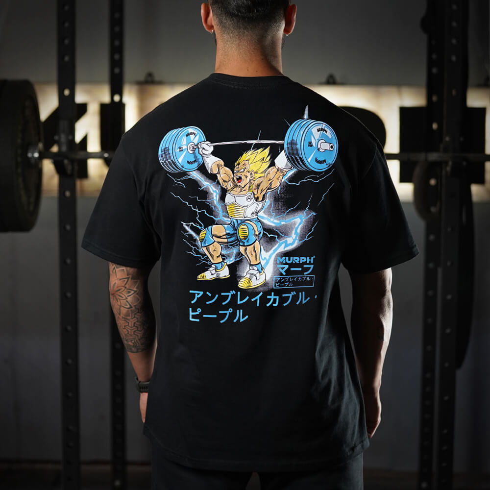 Polera Oversize PRO The Lifting Prince - Negro