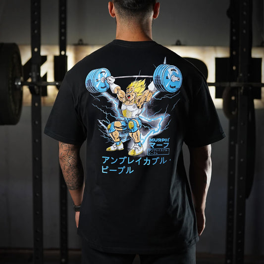Polera Oversize PRO The Lifting Prince - Negro