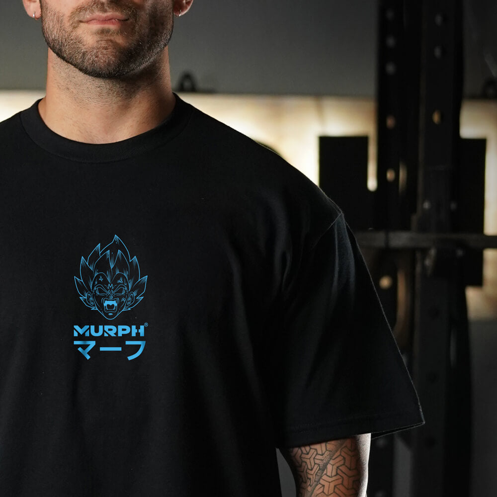 Polera Oversize PRO The Lifting Prince - Negro