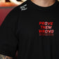 Polera Oversize PROVE THEM WRONG - Negro