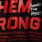Polera Oversize PROVE THEM WRONG - Negro
