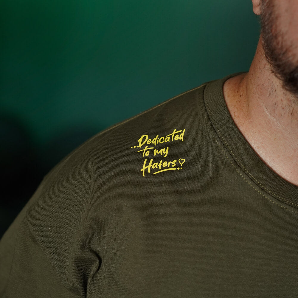 Polera Oversize PROVE THEM WRONG - Verde Táctico