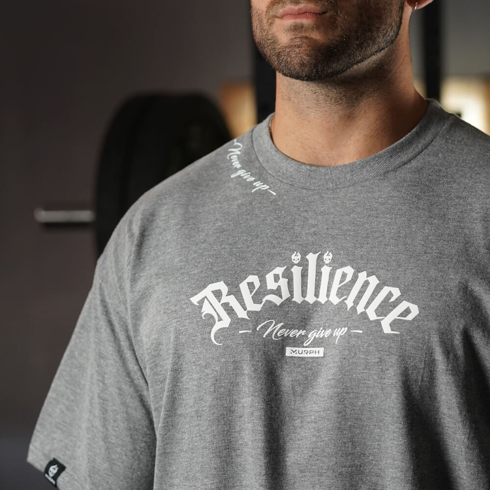 Polera Oversize PRO Resilience - Heather Gray