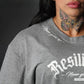 Polera Oversize PRO Resilience - Heather Gray