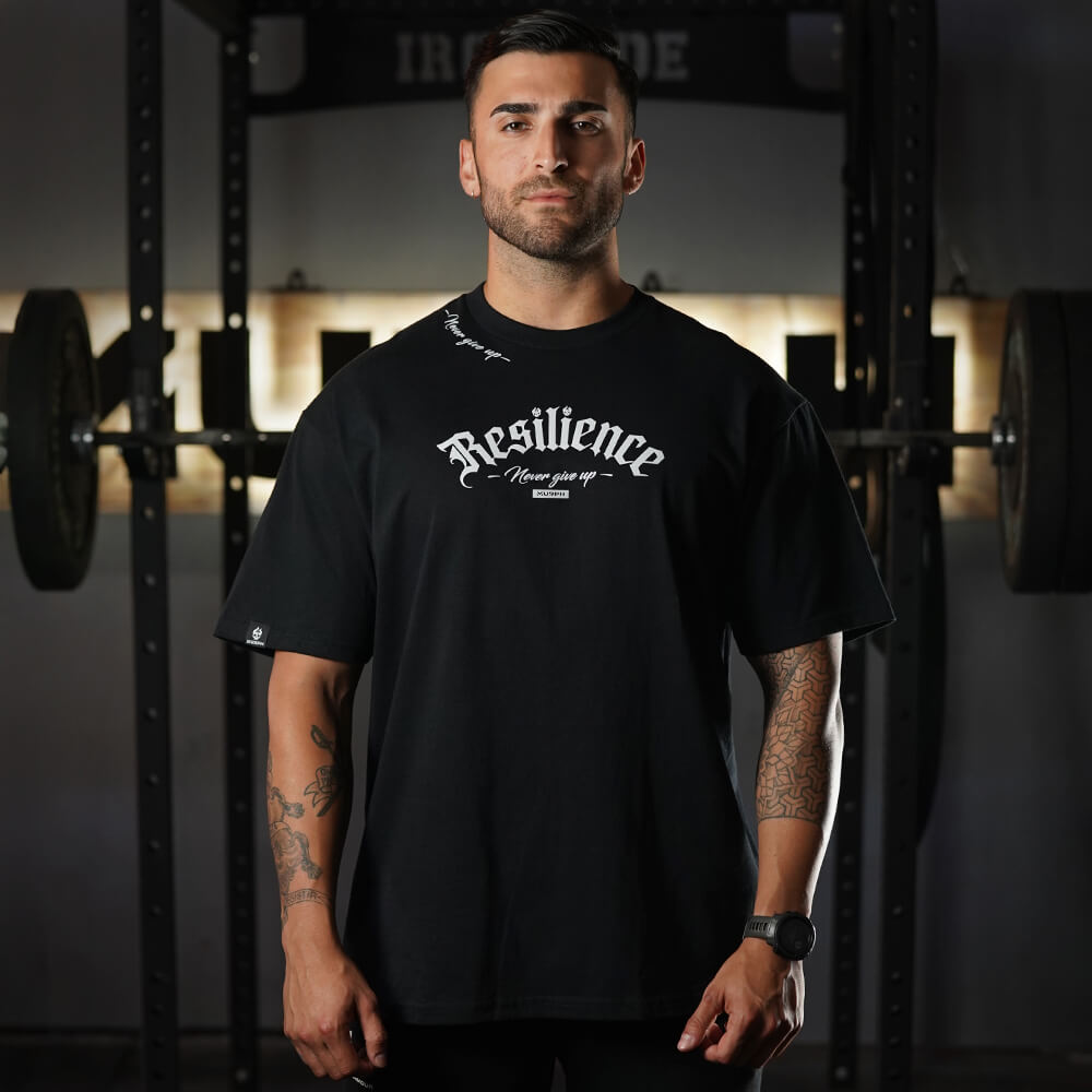 Polera Oversize PRO Resilience - Negro