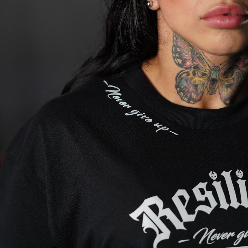 Polera Oversize Resilience - Negro