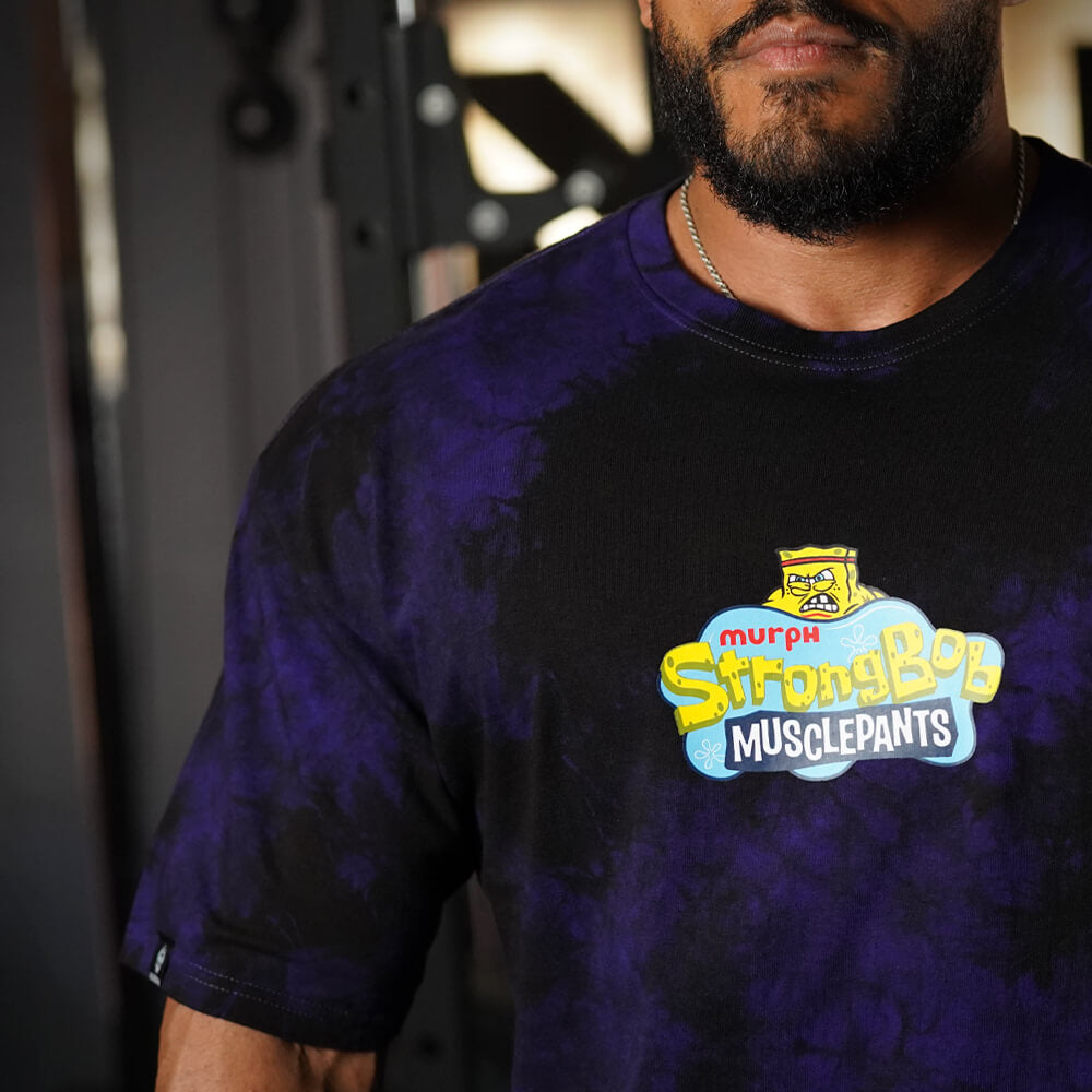 Polera Oversize Stronger Bob - Purple Storm