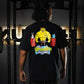 Polera Oversize Stronger Bob - Negro