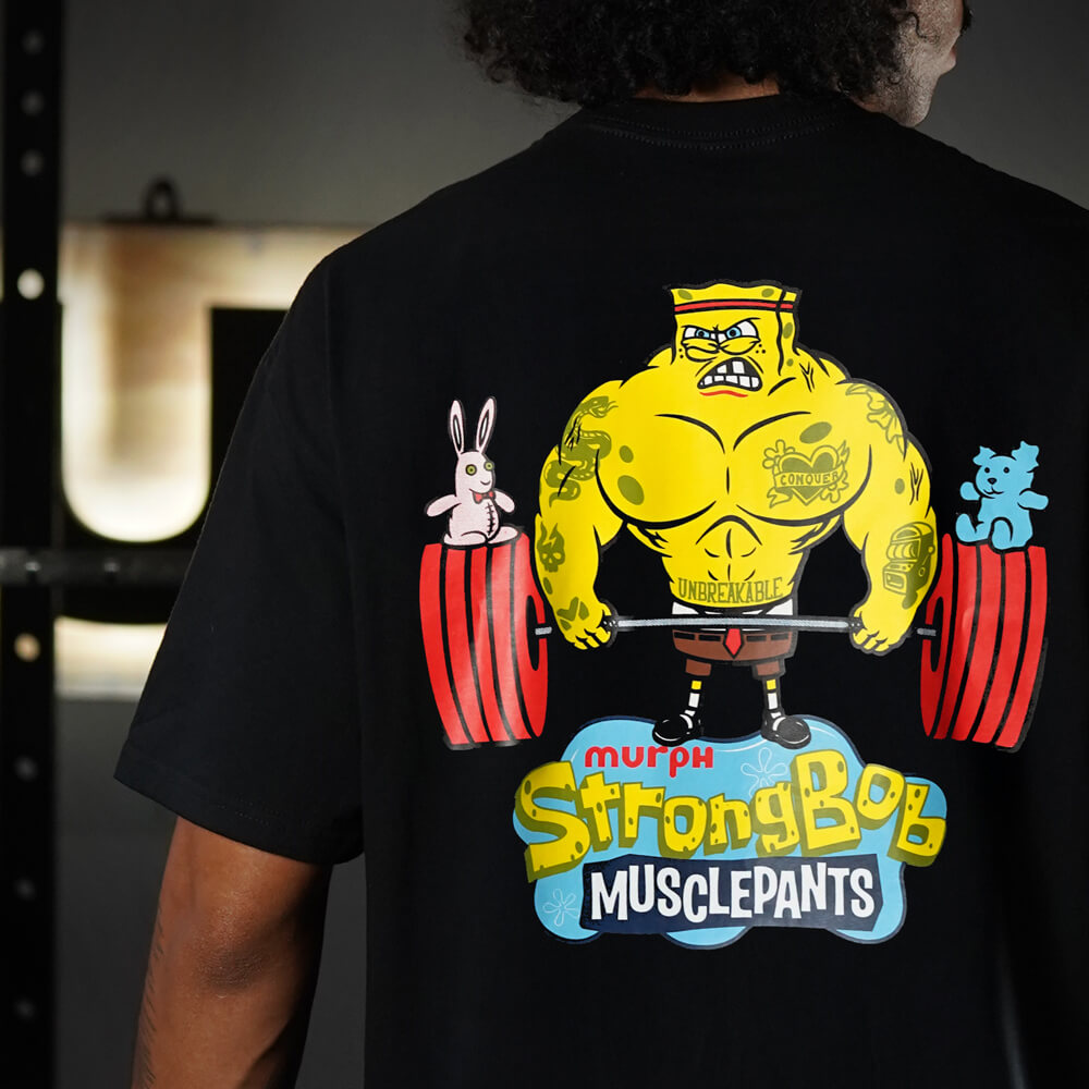 Polera Oversize Stronger Bob - Negro
