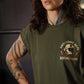 Polera Oversize Sleeveless Anti Come Reps - Verde tactico