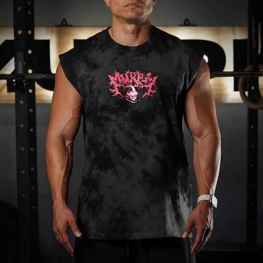 Polera Oversize Sleeveless DESTRUCTION - Black Storm