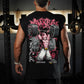 Polera Oversize Sleeveless DESTRUCTION - Negro