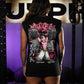 Polera Oversize Sleeveless DESTRUCTION - Negro