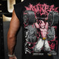 Polera Oversize Sleeveless DESTRUCTION - Negro
