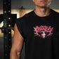 Polera Oversize Sleeveless DESTRUCTION - Negro