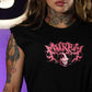 Polera Oversize Sleeveless DESTRUCTION - Negro