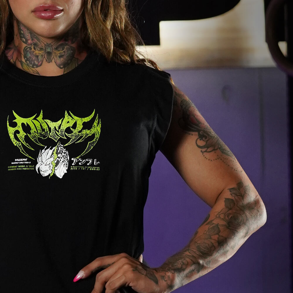 Polera Oversize Sleeveless PERFECTION - Negro