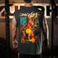 Polera Oversize Sleeveless ChariHard 2.0 - Gris Charcoal