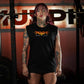 Polera Oversize Sleeveless ChariHard 2.0 - Negro