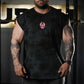 Polera Oversize Sleeveless Lifting Dept - Black Storm