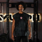 Polera Oversize Sleeveless Lifting Dept - Black Storm