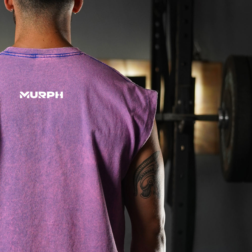 Polera Oversize Premium Sleeveless - Acid Purple