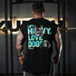 Polera Oversize Sleeveless Lift and Dogs - Negro